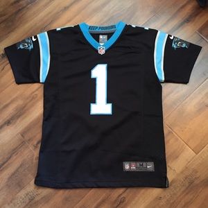 Carolina Panthers Cam Newton Black Football Jersey